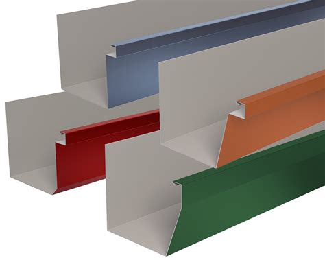 stainless steel box gutter thickness|metal box gutters.